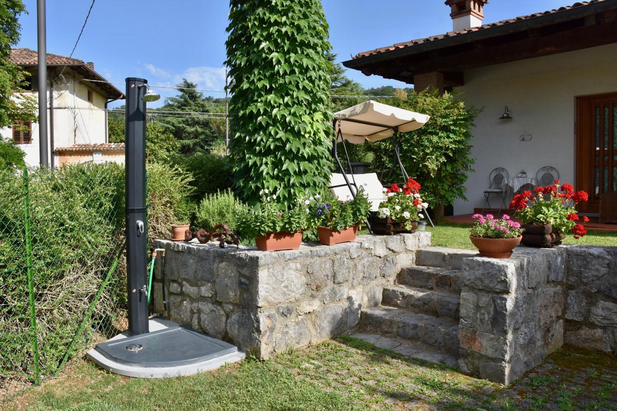 Bed and Breakfast Al Vecchio Glicine Gábria Exterior foto